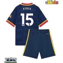 Arsenal Ezri Konsa #15 Replica Away Minikit 2026-27 Short Sleeve (+ pants)
